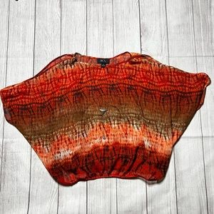 Open Shoulder Top w/ Necklace